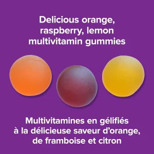 پاستیل مولتی ویتامین Webber Naturals Multi Vitamin Gummies وبر نچرالز (90 عددی)