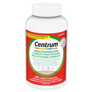 مولتی ویتامین تخصصی بزرگسالان سنتروم Centrum Forte Essentials Adults Complete Multi Vitamin (250 عددی)