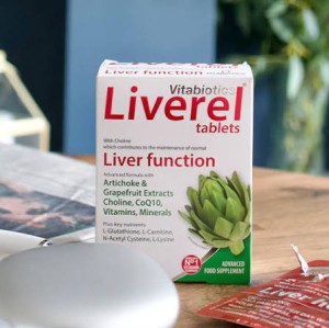 قرص پاکسازی کبد لیورل Vitabiotics Liverel Function ویتابیوتیکس (60 عددی)