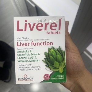 قرص پاکسازی کبد لیورل Vitabiotics Liverel Function ویتابیوتیکس (60 عددی)