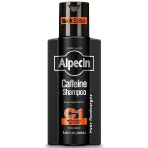 شامپو ضد ریزش کافیین بلک ادیشن Alpecin Coffeine Shampoo C1 Black Edition آلپسین (250 میل)