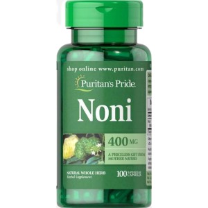 کپسول سلامت بدن توت هندی یا نونی Puritan Pride Noni 400mg پوریتان پراید (100 عددی)