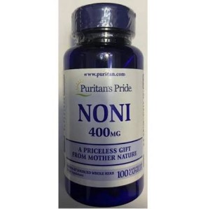 کپسول سلامت بدن توت هندی یا نونی Puritan Pride Noni 400mg پوریتان پراید (100 عددی)