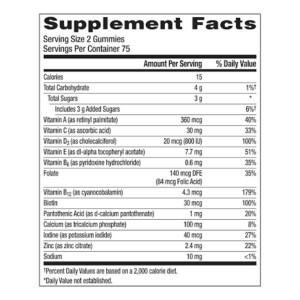 پاستیل مولتی ویتامین سنتروم بزرگسال Centrum Adults Multi Vitamin Gummies (150 عددی)