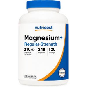 کپسول منیزیم پلاس نوتریکاست  +Nutricost Magnesium (240 عددی)