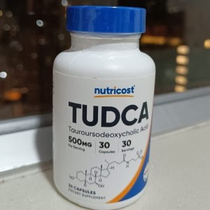 کپسول سلامت کبد و بدن تودکا نوتریکاست Nutricost TUDCA 500mg (30 عددی)