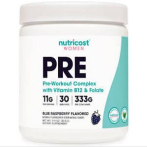 پودر انرژی پیشرفته قبل از تمرین نوتریکاست بانوان Nutricost Women Pre-Workout Advanced Energy Powder (333 گرم)