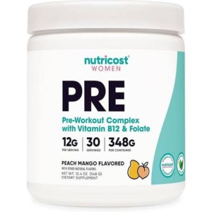 پودر انرژی پیشرفته قبل از تمرین نوتریکاست بانوان Nutricost Women Pre-Workout Advanced Energy Powder (342 گرم)