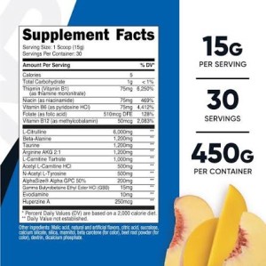 پودر انرژی پیشرفته قبل از تمرین نوتریکاست Nutricost Pre-SF Workout Advanced Energy Powder (450 گرم)