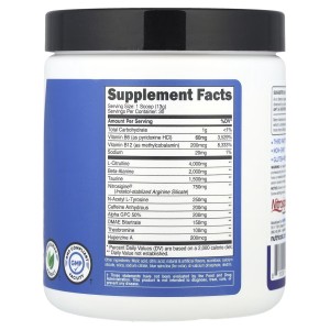 پودر انرژی پیشرفته قبل از تمرین نوتریکاست Nutricost Pre-Workout Advanced Energy Powder (393 گرم)