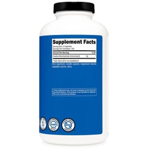 کپسول کراتین مونوهیدرات نوتریکاست Nutricost Creatine Monohydrate 3g (500 عددی)