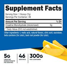پودر کراتین مونوهیدرات نوتریکاست Nutricost Creatine Monohydrate Powder 5000mg (300 گرمی)