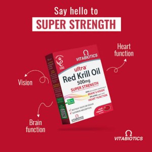 سافت ژل امگا 3 Vitabiotics Omega Krill Oil ویتابیوتیکس (30 عددی)