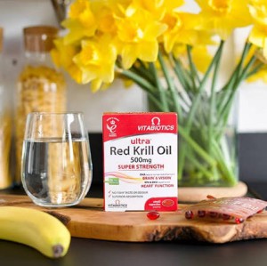 سافت ژل امگا 3 Vitabiotics Omega Krill Oil ویتابیوتیکس (30 عددی)