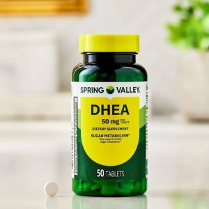 قرص دهیدروپیاندروسترون اسپرینگ ولی Spring Valley DHEA 50mg (50 عددی)