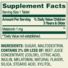 پاستیل گیاهی ملاتونین کودک اسپرینگ ولی Spring Valley Melatonin Kids Vegetarian Gummies 1mg (60 عددی)