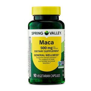 کپسول گیاهی ریشه ماکا اسپرینگ ولی Spring Valley MACA 500mg (90 عددی)