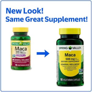 کپسول گیاهی ریشه ماکا اسپرینگ ولی Spring Valley MACA 500mg (90 عددی)