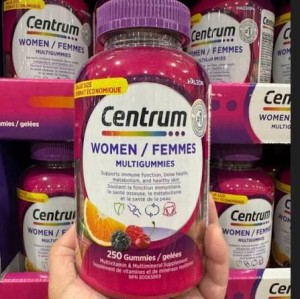 پاستیل مولتی ویتامین سنتروم بانوان Centrum Women (250 عددی)