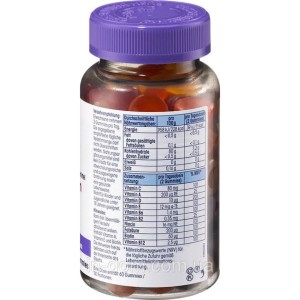 پاستیل مولتی ویتامین میوولیس Mivolia Multi Vitamin Gummies (60 عددی)