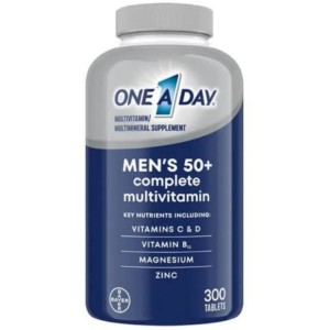 مولتی ویتامین آقایان بالای 50 سال بایر Bayer One Day Men's (300 عددی)