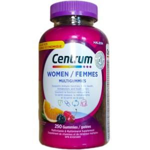 پاستیل مولتی ویتامین سنتروم بانوان Centrum Women Multi Vitamin Gummies (250 عددی)