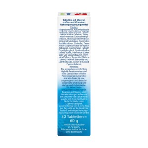 قرص منیزیم فعال و پتاسیم داپل هرز اکتیو Doppel Herz Aktiv Magnesium + Potassium (30 عددی)