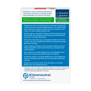 قرص منیزیم فعال و پتاسیم داپل هرز اکتیو Doppel Herz Aktiv Magnesium + Potassium (30 عددی)