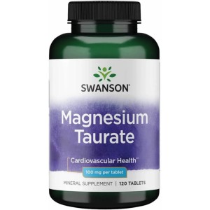 کپسول منیزیم تورات سوانسون Swanson Magnesium Taurate 100mg (120 عددی)