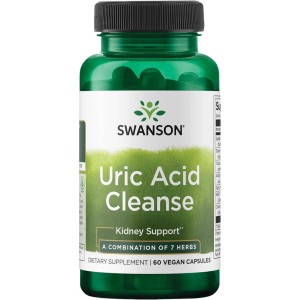 کپسول گیاهی بهبود نقرس اوریک اسید سوانسون Swanson Uric Acid Cleanse (60 عددی)