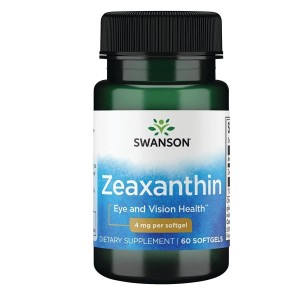 سافت ژل سلامت چشم زآگزانتین سوانسون Swanson Zeaxanthin 4mg (60 عددی)