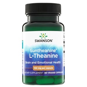 کپسول کاهش استرس سوانسون Swanson Foods L-Theanine 100mg (60 عددی)