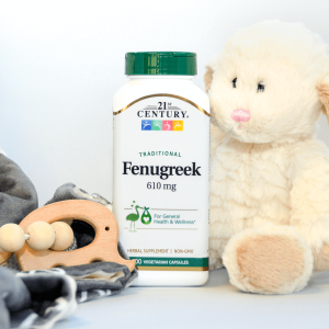 کپسول عصاره شنبلیله کاهش قند دیابت نوع 2 21Century Fenugreek Seed 610mg قرن 21 (100 عددی)