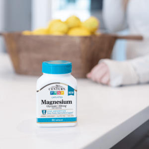 قرص منیزیم گلیسینات 21Century Magnesium Glycinate قرن 21 (90 عددی)