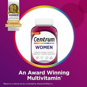 مولتی ویتامین سنتروم بانوان Centrum Woman (65 عددی)