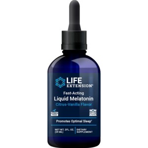 قطره ملاتونین لایف اکستنشن LIFE EXTENSION Liquid Melatonin 3mg (59 میل)