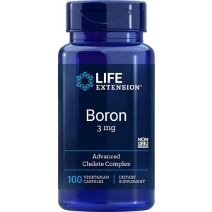 کپسول گیاهی بورون لایف اکستنشن LIFE EXTENSION Boron 3mg (100 عددی)