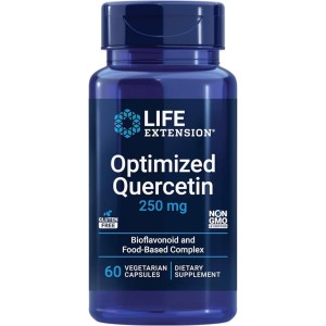 کپسول سلامت بدن کوئرستین لایف اکستنشن LIFE EXTENSION Optimized Quercetin 250mg (60 عددی)