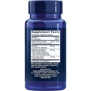 کپسول سلامت بدن کوئرستین لایف اکستنشن LIFE EXTENSION Optimized Quercetin 250mg (60 عددی)