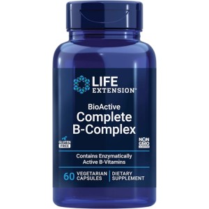 کپسول ویتامین ب کمپلکس زیست فعال لایف اکستنشن LIFE EXTENSION BioActive Complete B-Complex (60 عددی)