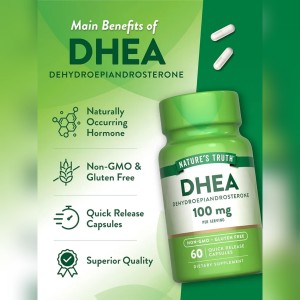 قرص دهیدروپیاندروسترون NATURE'S TRUTH DHEA 100mg (60 عددی)