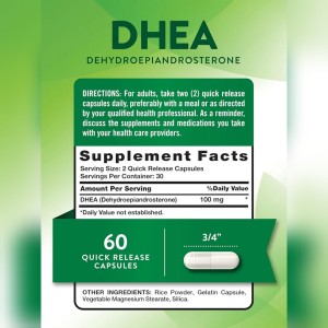 قرص دهیدروپیاندروسترون NATURE'S TRUTH DHEA 100mg (60 عددی)