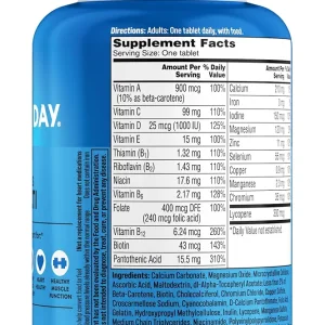 مولتی ویتامین آقایان بایر Bayer One Day Multi Vitamin For Men's (200 عددی)