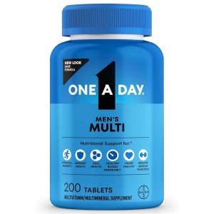 مولتی ویتامین آقایان بایر Bayer One Day Multi Vitamin For Men's (200 عددی)