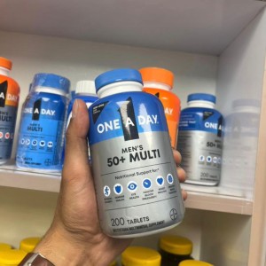 مولتی ویتامین آقایان بالای 50 سال بایر Bayer One Day Multi Vitamin For Men's (200 عددی)