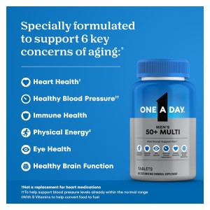 مولتی ویتامین آقایان بالای 50 سال بایر Bayer One Day Multi Vitamin For Men's (200 عددی)