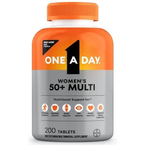 مولتی ویتامین بانوان بالای 50 سال بایر Bayer One Day Multi Vitamin For Women`s (200 عددی)