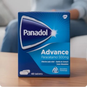 قرص ضد درد پاراستامول پانادول Panadol Advance Parasetamol 500mg (24 عددی)