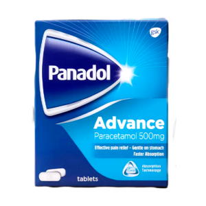 قرص ضد درد پاراستامول پانادول Panadol Advance Parasetamol 500mg (24 عددی)