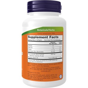 سافت ژل عصاره ساوپالمتو NOW Foods Saw Palmetto 160mg (90 عددی)